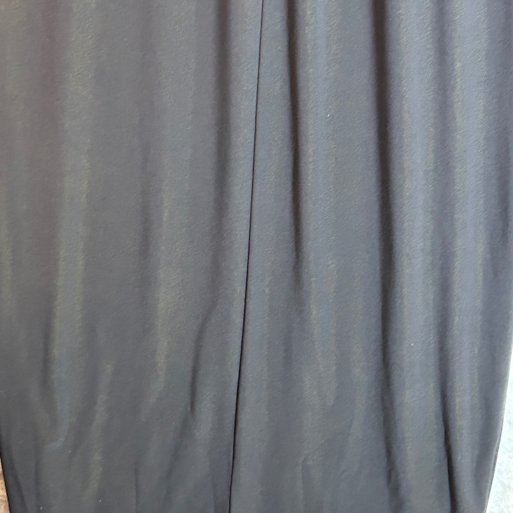 Lauren Ralph Lauren Evening Beaded Halter Color Block Maxi Gown Black White 6 - Picture 8 of 14